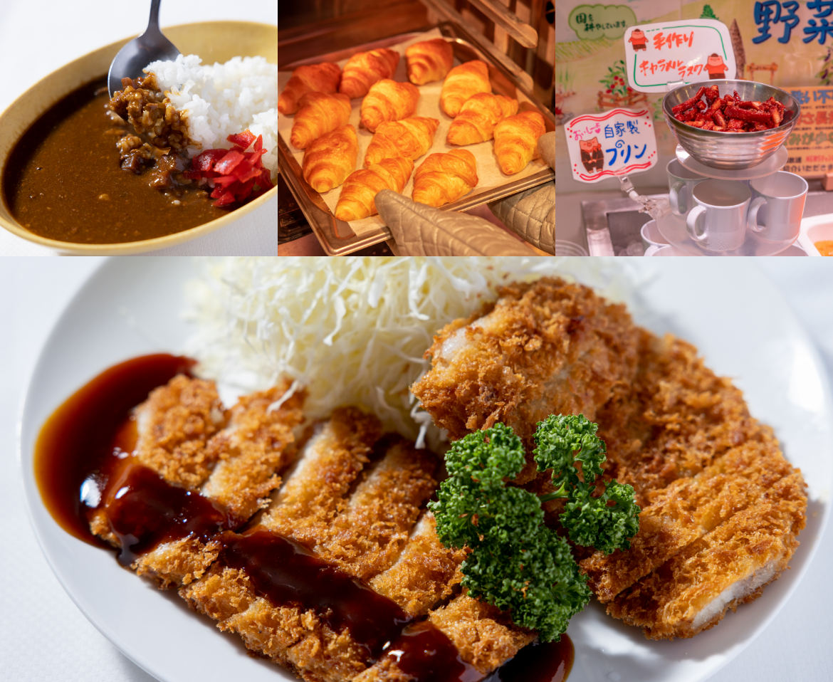 こだわりの朝食バイキング